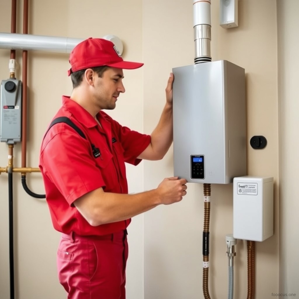 Residential Tankless Water Heater Installation
