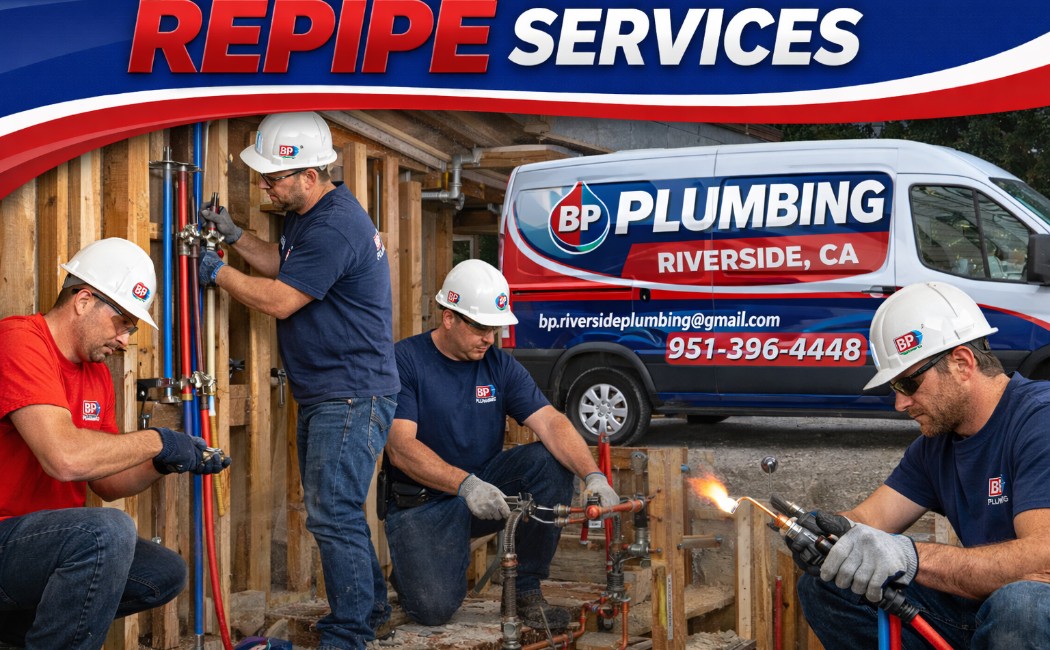 repipe services by professionals